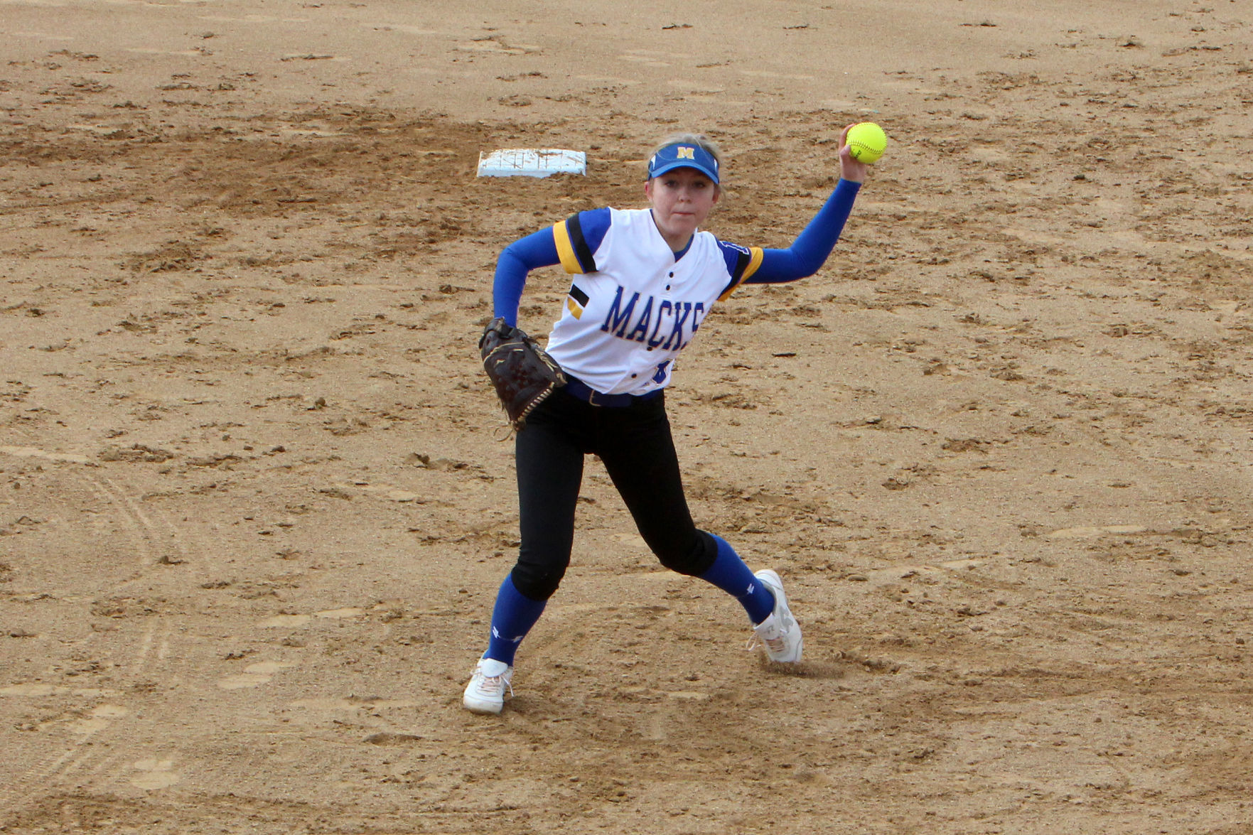 Fall Creek at McDonell softball 4-18-19